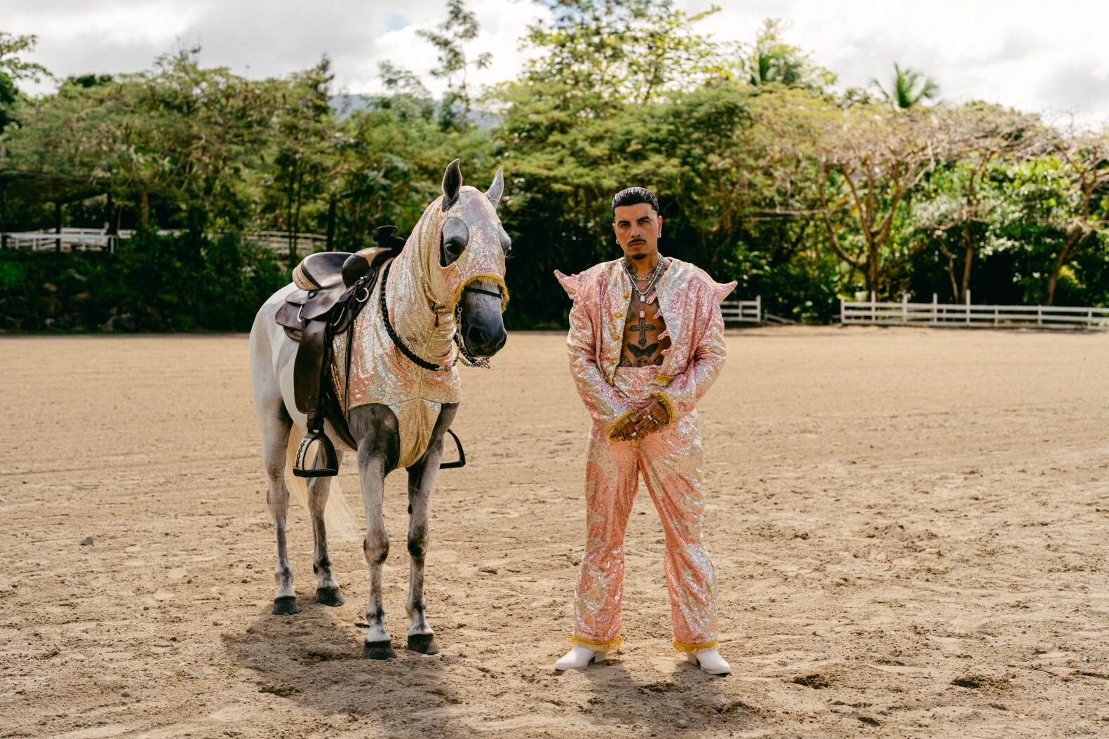 Rauw Alejandro for Carita Linda Music Video